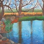 Lucy James GCSE Landscape Painting
