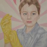 Phoebe Hext A Level Examination Painting